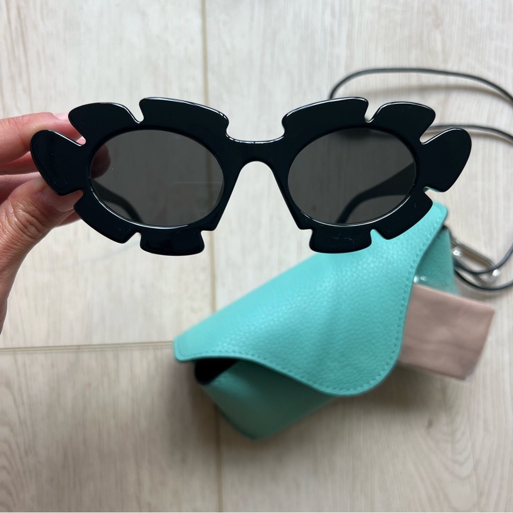 Stylish Black Sunglasses with Case